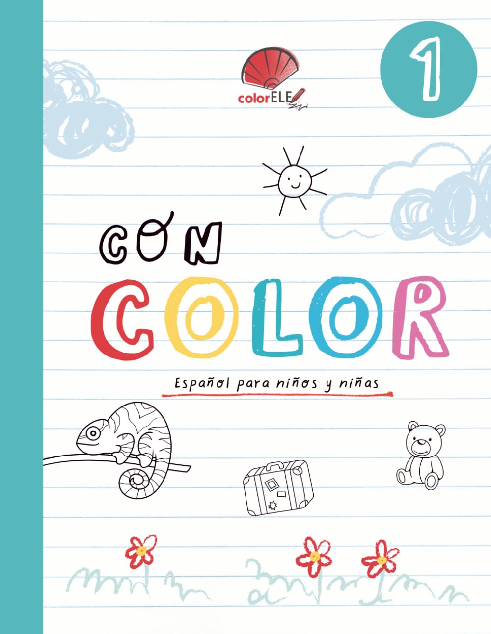 Con color: Español para niños y niñas