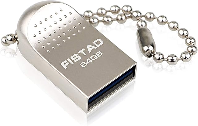 USB 64GB Flash Drive USB 2.0 64GB USB Memory Sticks Chain Flash Drive for Computer, Laptop, TV, Car