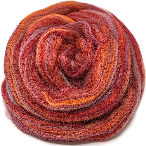 Living Dreams Yarn Merino and Rayon Derived from Bamboo Fiber Blend. Super Soft Combed Top Roving...