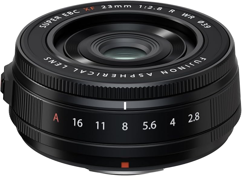 富士フイルム(FUJIFILM) X 交換レンズ フジノン 単焦点 準広角 コンパクト 23mm F2.8 防塵防滴耐低温 絞りリング ブラック F XF23MMF2.8 R WR B
