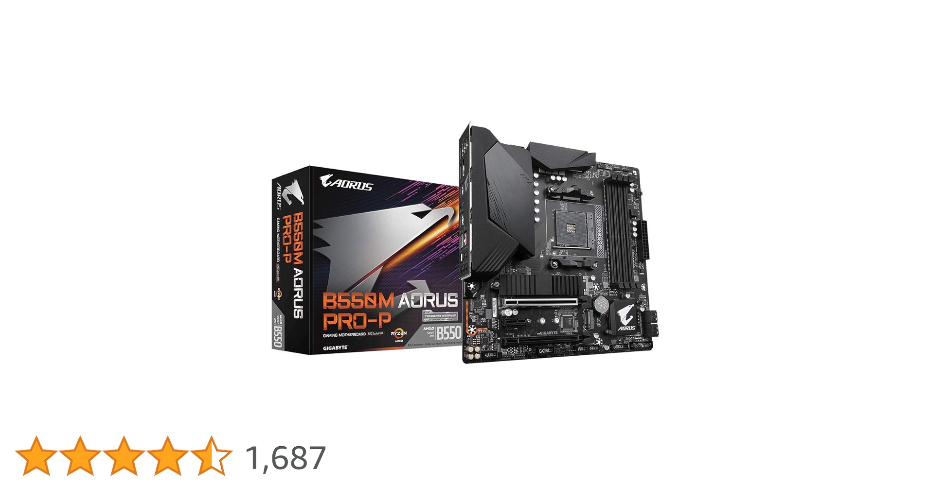 GIGABYTE B550M AORUS PRO-P マザーボード Amazon | GIGABYTE B550M AORUS PRO マザーボード MicroATX [AMD
