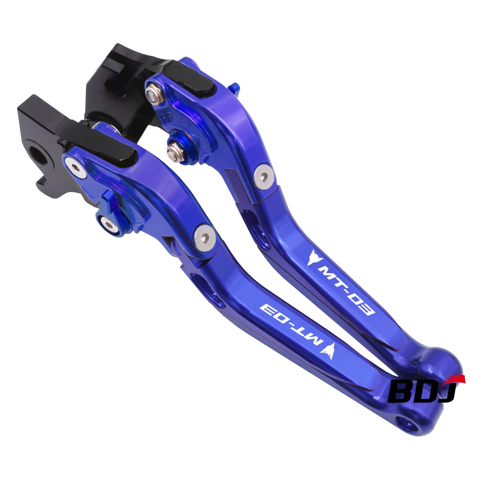 Wkdyriwo For Bu Bu Bu-Bu Brake Clutch Lever Motorcycle Adjustable Folding Levers Set For Yam&Aha Mt-03 2015-2020 Bdj Mt03 2020 Motorcycle Brake Clutch Levers