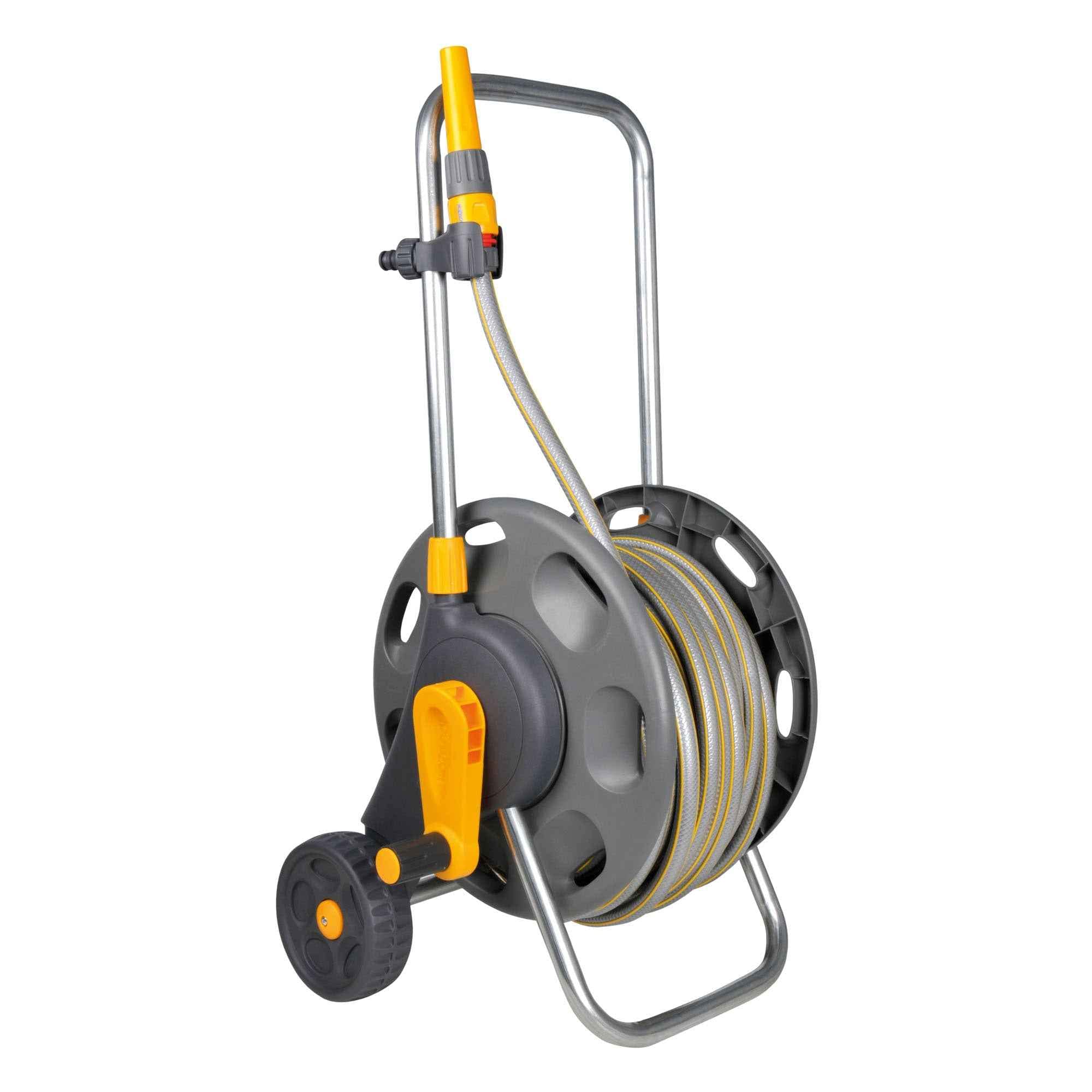 Hozelock 60M Assembled Hose Reel Cart With 50M Hose