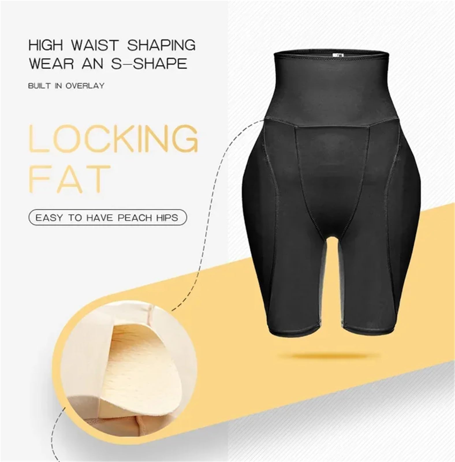 Guaina Contenitiva Donna Mutandine Modellanti for Il Corpo, Mutandine Imbottite, Modellanti for i Glutei Finti, Modellanti for i Fianchi, Modellanti for Le Cosce