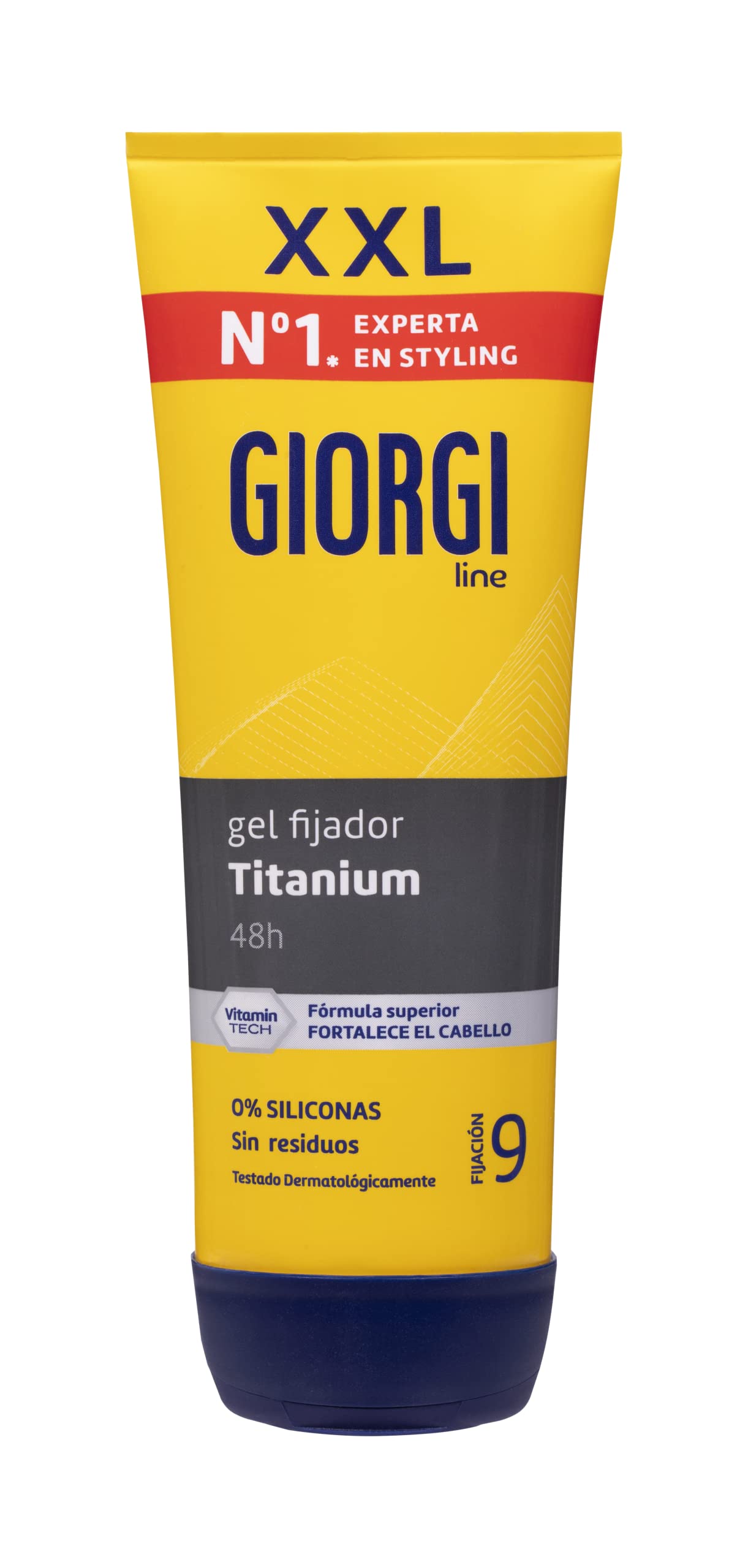 Giorgi LineAbsolut Titanium, 0% Silicone, Attachment And Durability 48 Hours, Without Residue, Very Robust And Light, Attachment 5-240 Ml Xxl