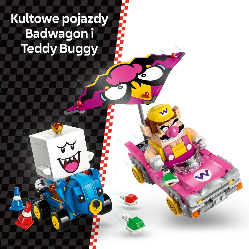 LEGO Super Mario Mario Kart— Wario i King Boo 72038