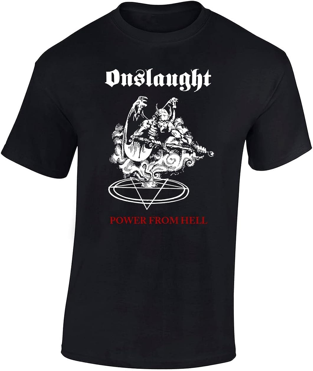 Men's KMFDM Glory T-Shirt Print Tees Short Sleeve O Neck