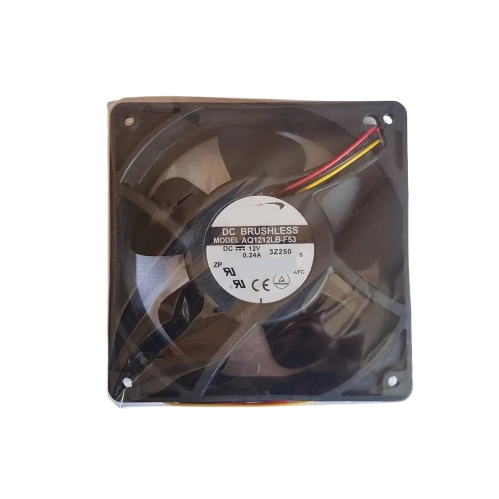 IVEKYKIBC DC12V 0.24A AQ1212LB-F53 IP68 Waterproof Cooling Fan 3wire