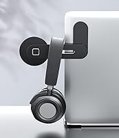 Vista 8 de CloudValley - Soporte magnético de teléfono para portátil, soporte lateral ajustable para monitor de teléfono para iPhone 12 Pro Max / 12 Pro / 12