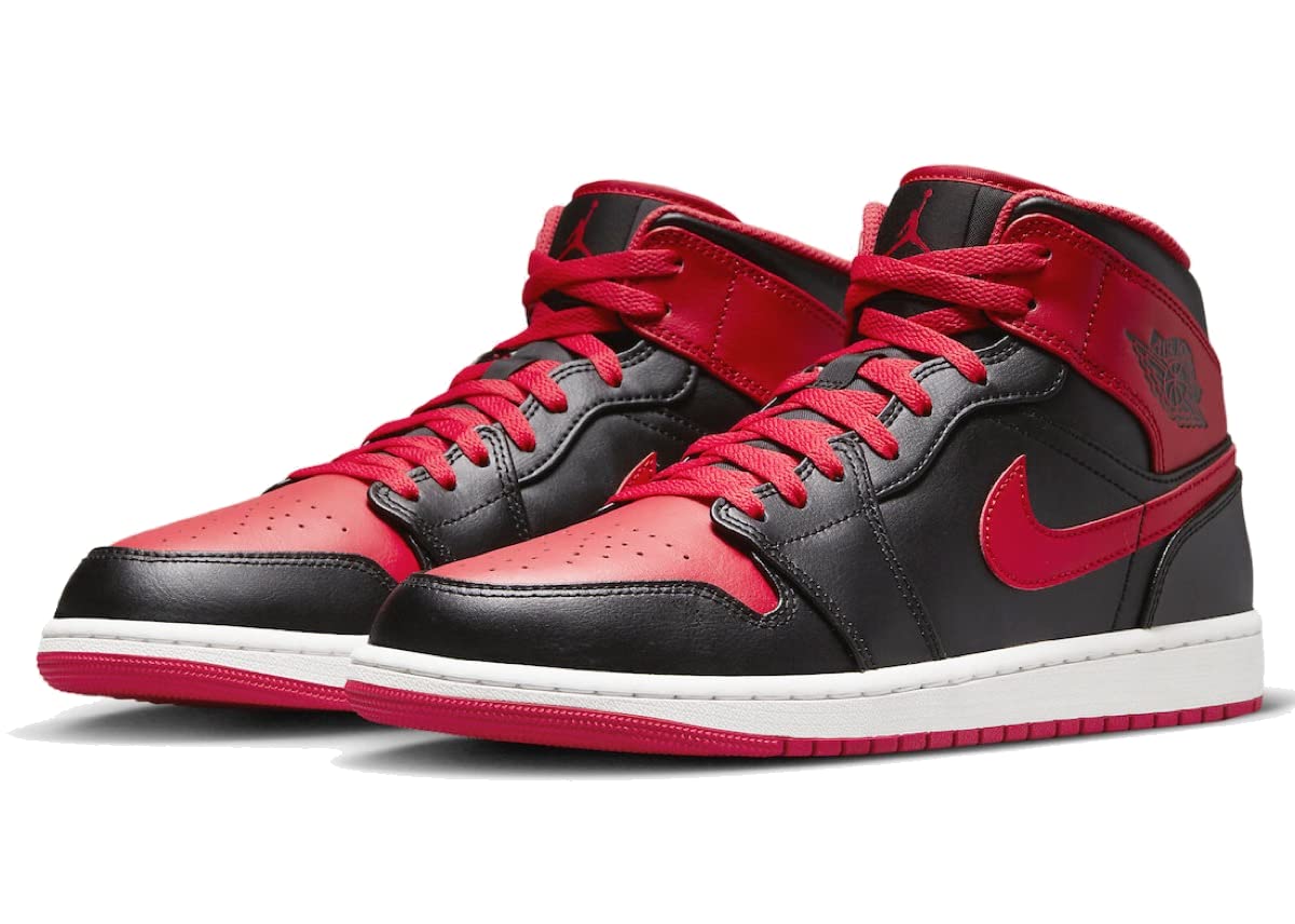 AIR JORDAN 1 MID_エアジョーダン 1 ミッド/27.5cm/RED/554724-074