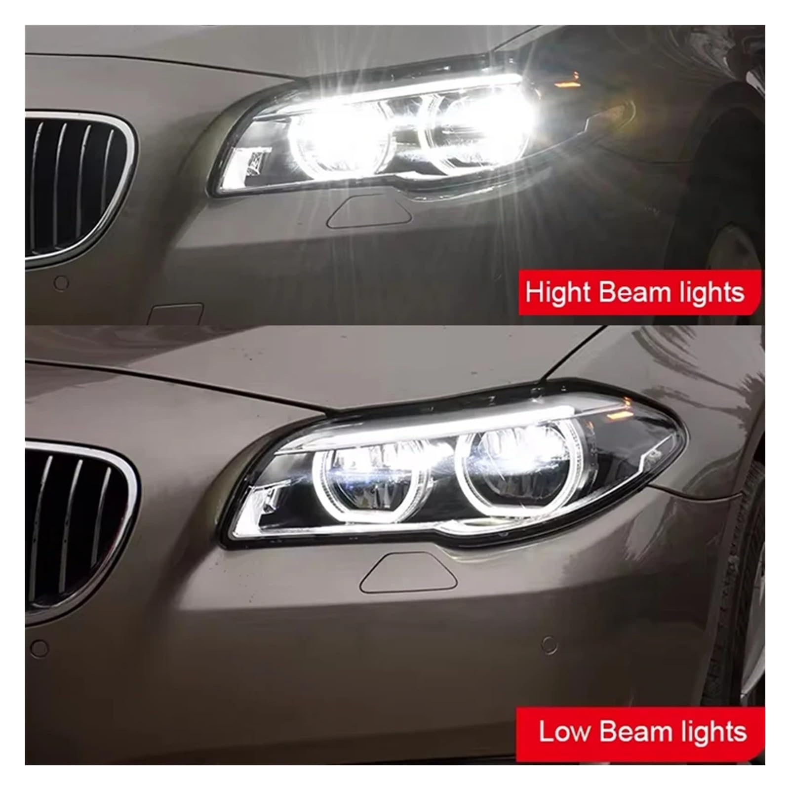 Luces LED Diurnas Para BMW Serie 5 F10 (2010-2016) – Faros Delanteros Dinámicos, Mejor Visibilidad Y Estilo