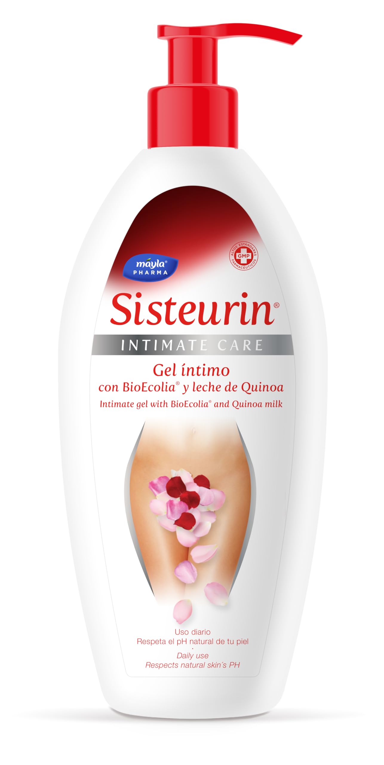 Higiene Íntima Gel 500ml Uso Diario Alivia el Picor Ayuda a Evitar la Sequedad y a la Prevención de Reinfecciones Vaginales y Urinarias