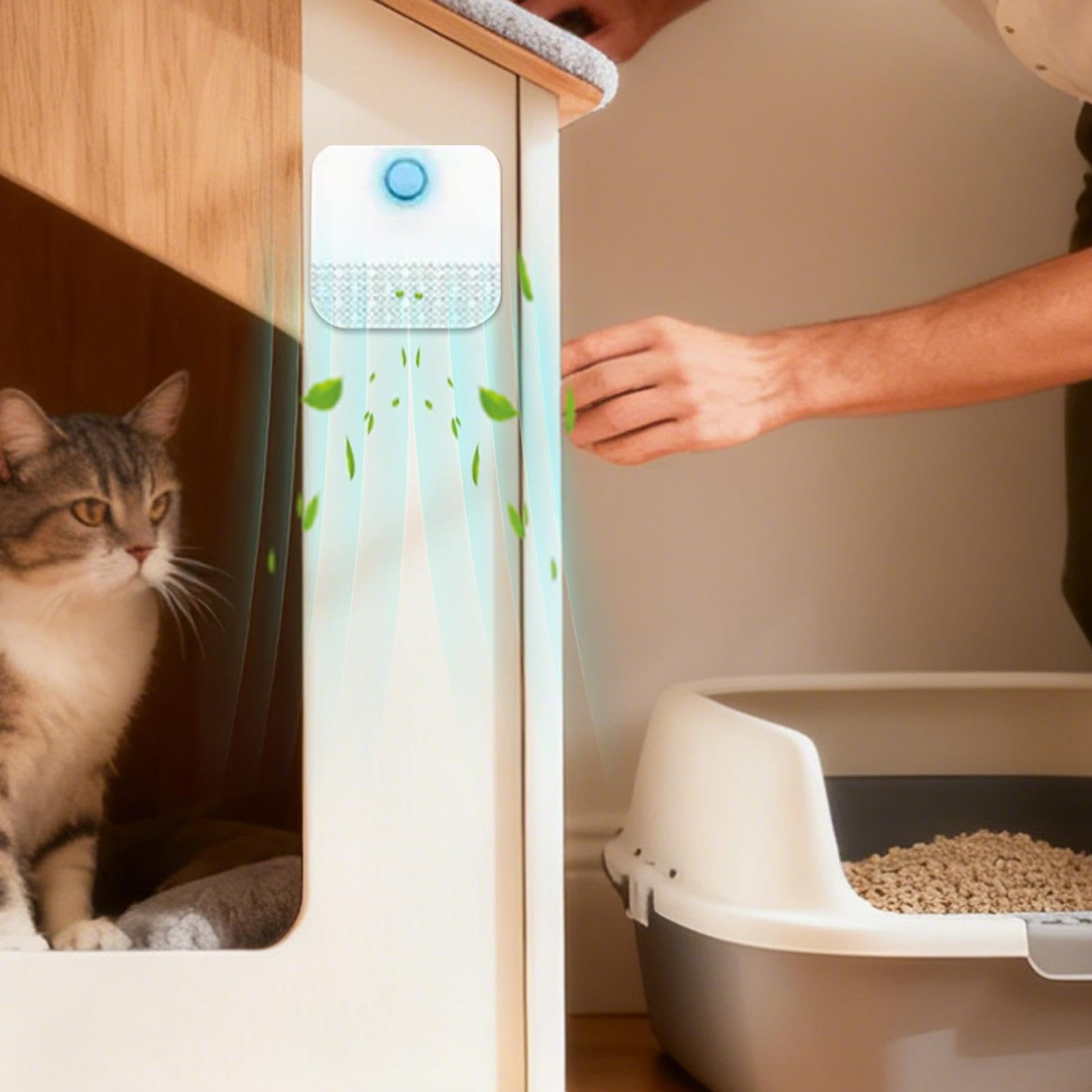 Deodorante per Lettiera Purificatore Aria Ambiente