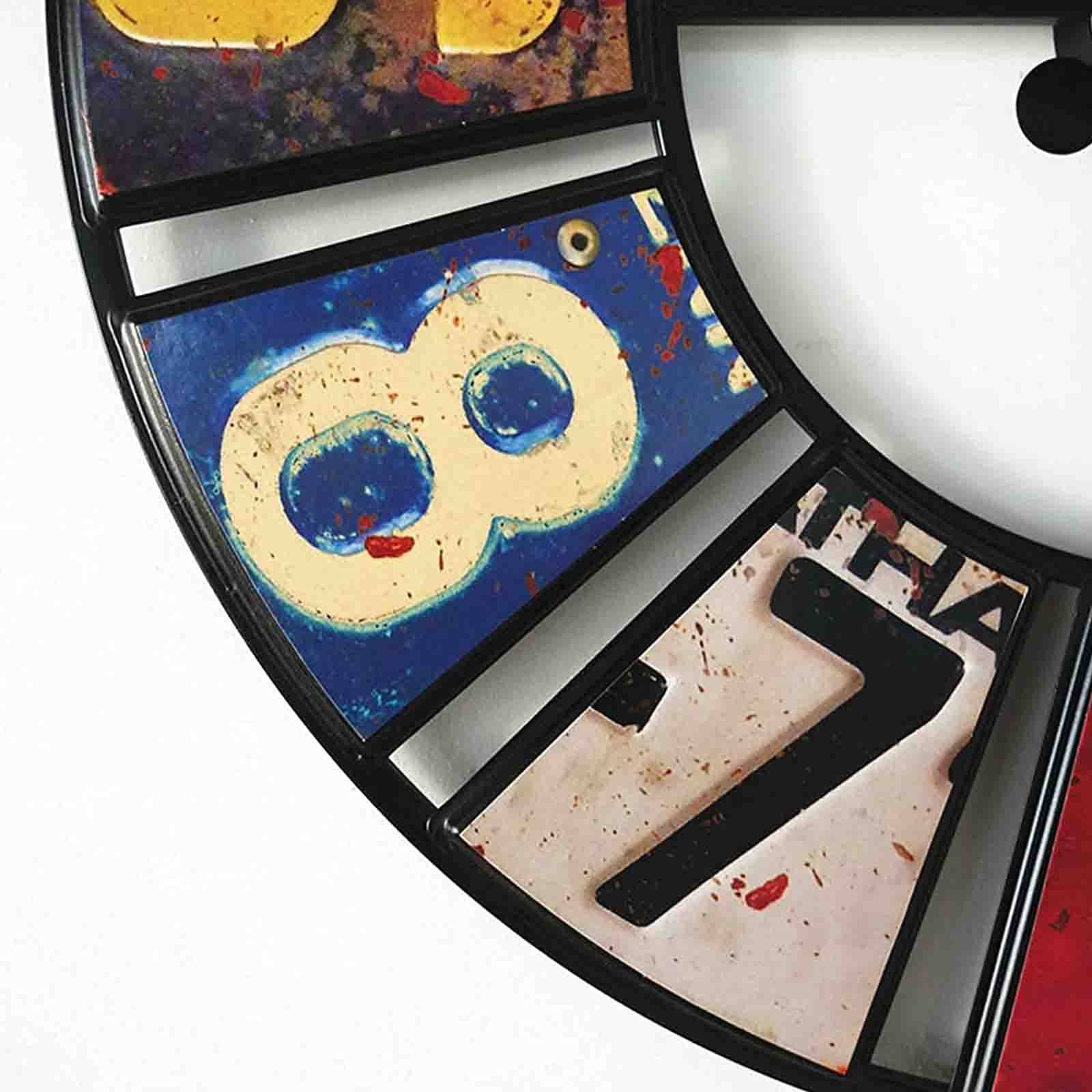 Grandi Orologio da Parete da Giardino Esterno 23 Pollici Adesivo Rotondo Antico