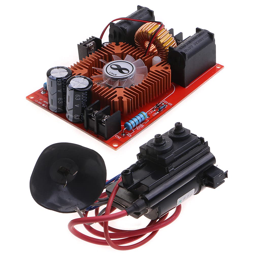 ZVS Scheda Driver Bobina Compatibile per generatore Marx Driver Flyback Bobina con Scheda accensione 12-30V