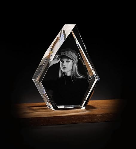 Miniatura 4 de Foto de cristal 3D personalizada, foto de cristal, foto 3D, holograma, foto de cristal 3D de ArtPix, regalos de cristal personalizados con foto