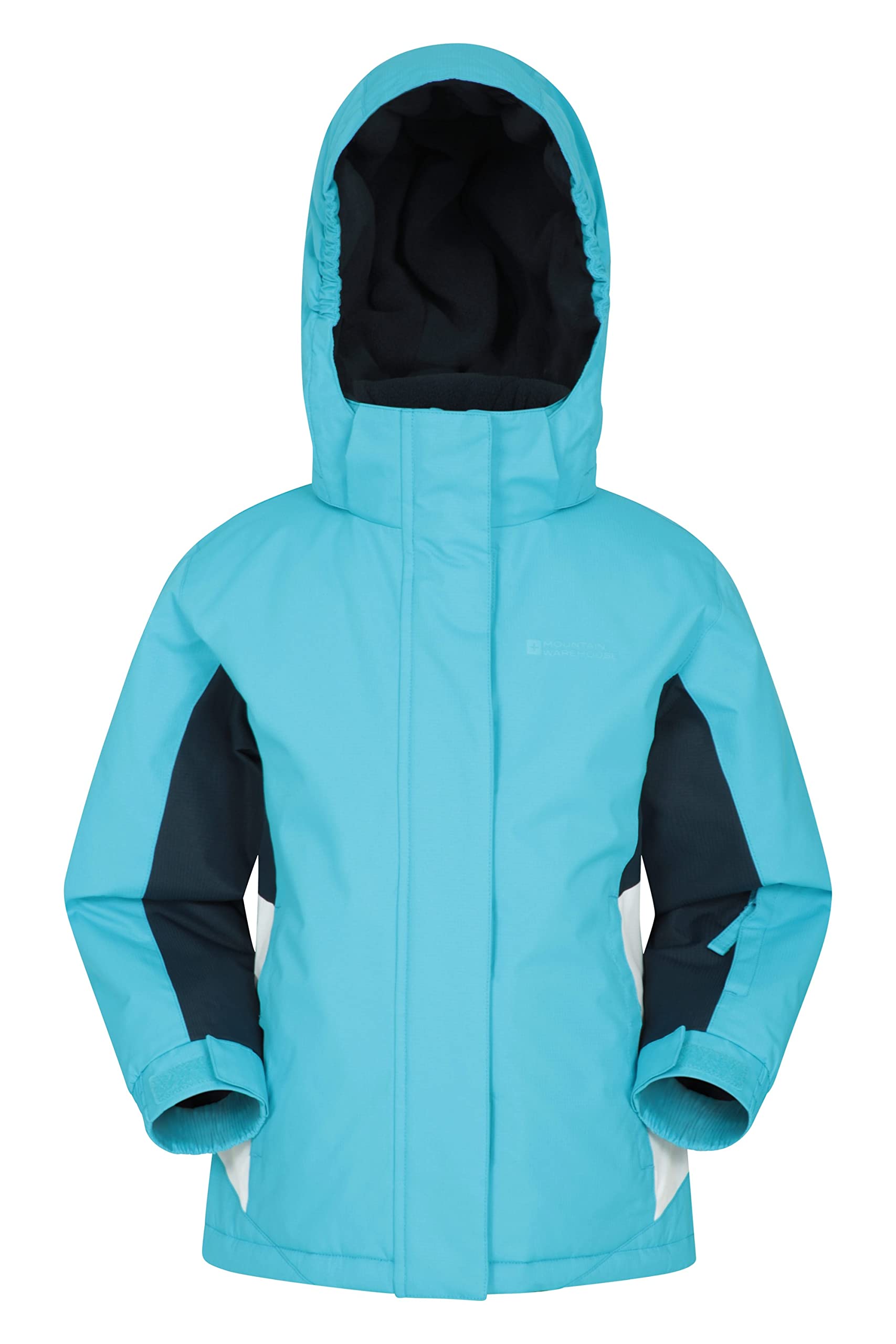Mountain Warehouse Chaqueta de esquí para niños Impermeable a la Nieve Ajustable Abrigo Invierno Forro Felpa