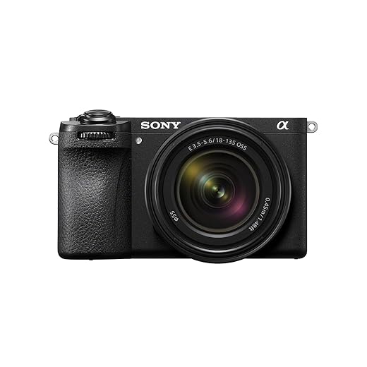 Sony Alpha 6700 – APS-C Interchangeable Lens Camera with 26 MP Sensor, 4K Video, AI-Based Subject Recognition, Log Shooting, LUT Handling and Vlog Friendly Functions and 18-135mm Zoom Lens