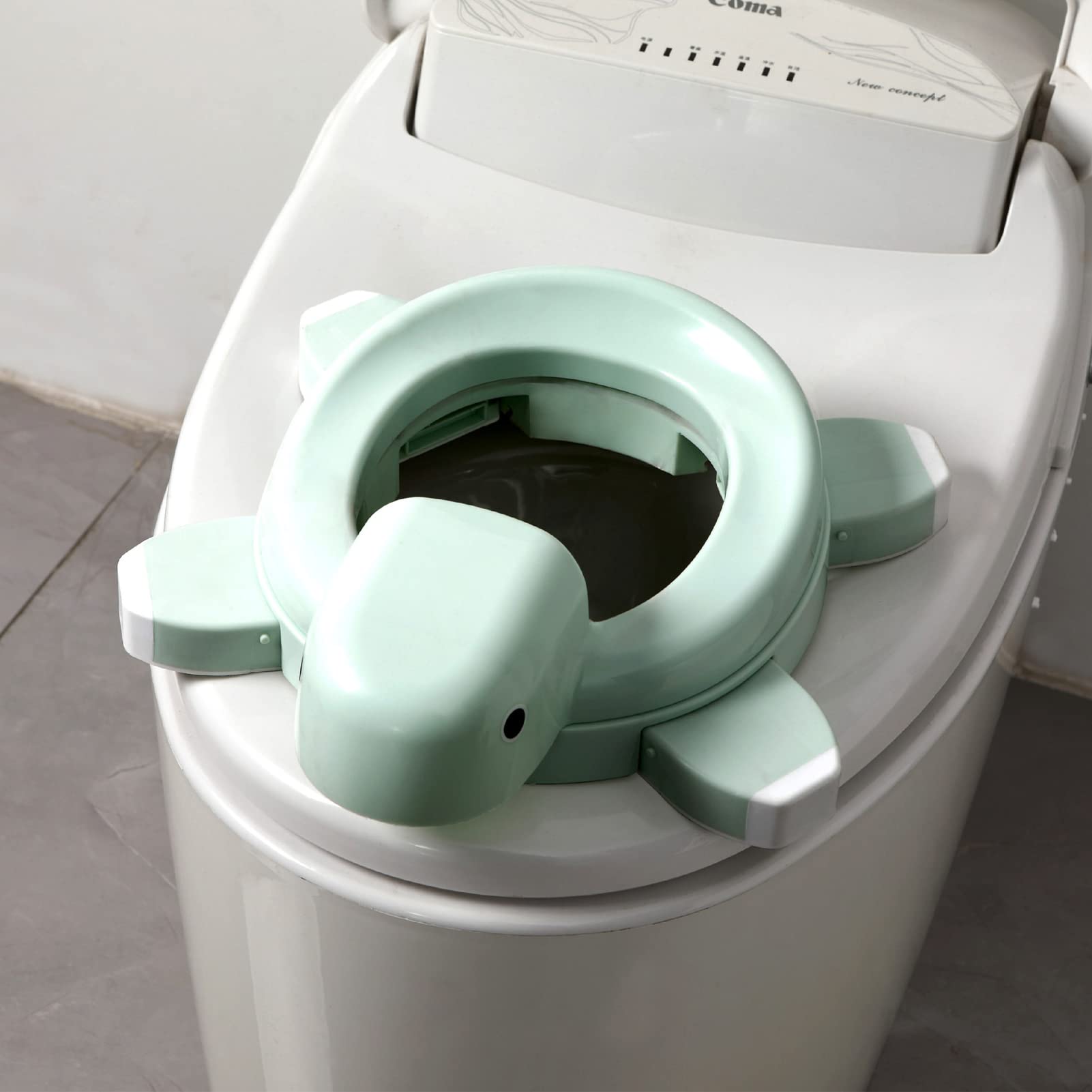 Asiento de inodoro portátil para entrenamiento de orinal, orinal de viaje para niños pequeños, inodoro plegable 4 en 1 para niños y niñas, para llevar el orinal de bebé, silla de orinal para