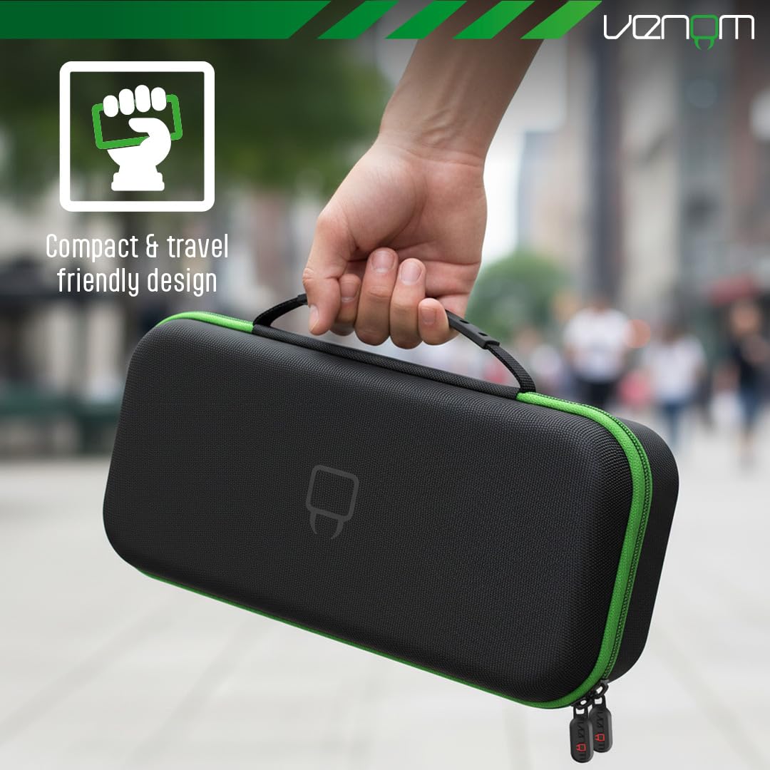 Venom Etui z Power Bankiem 20 000mAh do ASUS ROG Xbox Ally i Xbox Ally X | Twarde etui transportowe ze stojakiem i miejscem na akcesoria