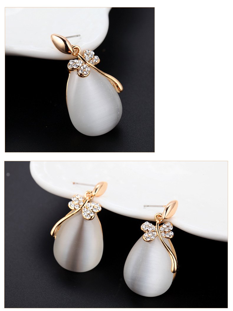 Stylish Traditional Copper Drop Earrings