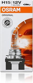 H15 Original Standard Halogen Headlight Bulb 64176