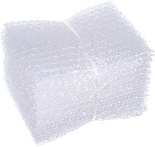 100 bolsas de burbujas transparentes de 4 x 6 pulgadas, bolsas de embalaje protectoras para envíos, mudanzas de pequeñas empresas, 100 unidades