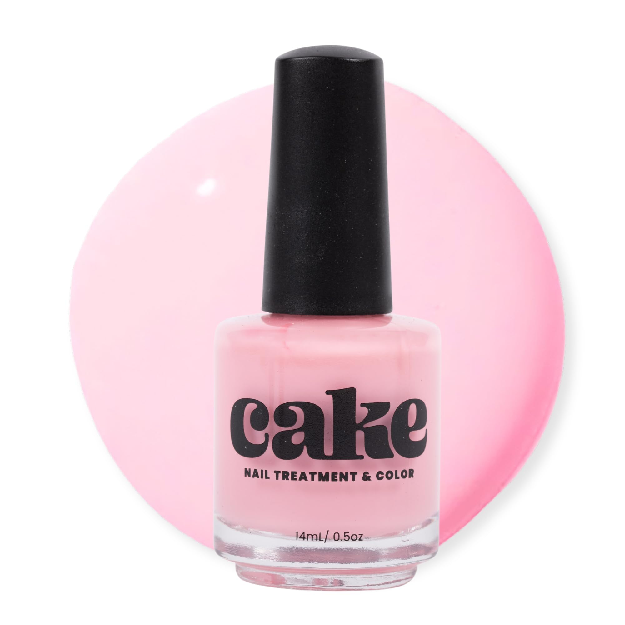 CAKE Non Toxic Nail Polish for Women, Organic, Natural, Healthy, Vegan, Clean, Cruelty Free, Builder Gel Repair, Nail Strengthener and Growth, Set, Long Wearing, Chip Resistant, Quick Dry (Love Shack)