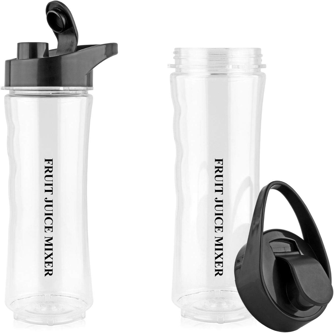 Dihl KA-SMT-01-BTL 700ml Black Spare Active Water Bottle for Blender Personal Sports Gym BPA Free