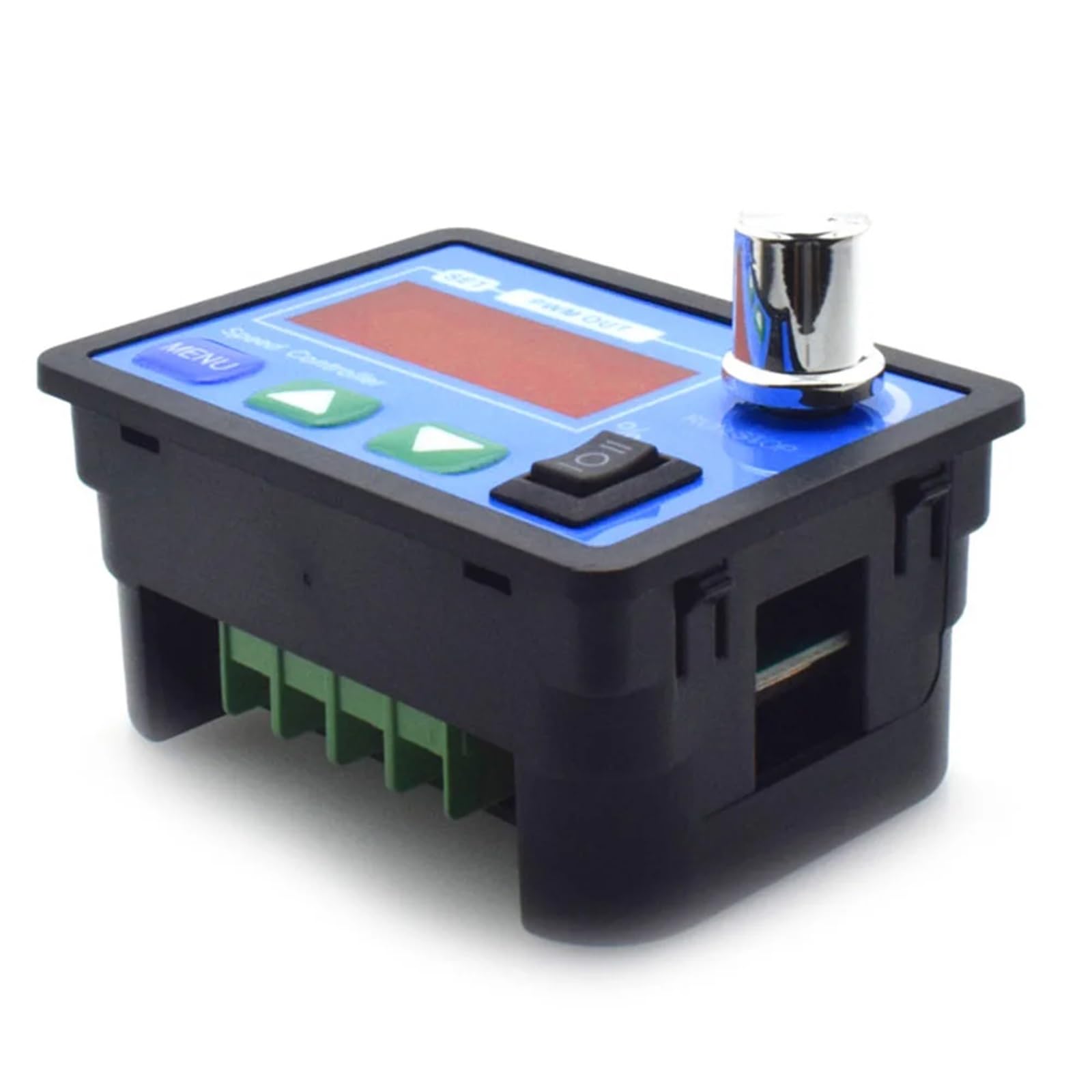 Controlador de Motor DC6-55V 12V 24V 36V 48V 20A DC PWM velocidad ajustable pantalla Digital codificador frecuencia 15KHZ for Motor sin escobillas