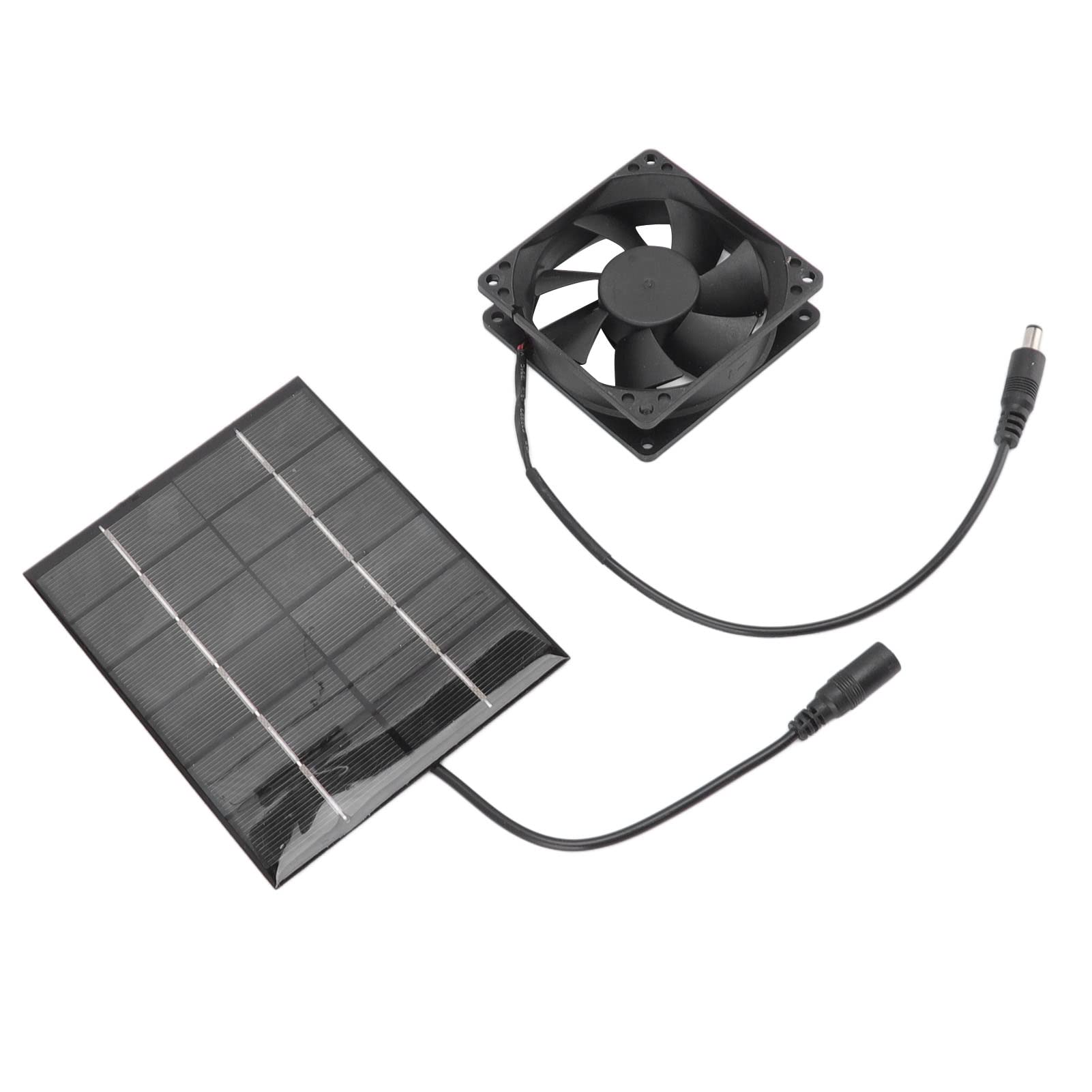 Ventilateur Solaire, Mini Ventilateur D'extraction de Ventilateur, Ventilateur D'extraction de Panneau Solaire pour Petits Poulaillers, Serres, Flux D'air de Poulailler, etc. Outil de Dissipation de