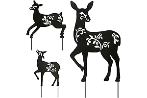 Enticing Metal Deer Stakes: A Graceful Addition to Your Outdoors