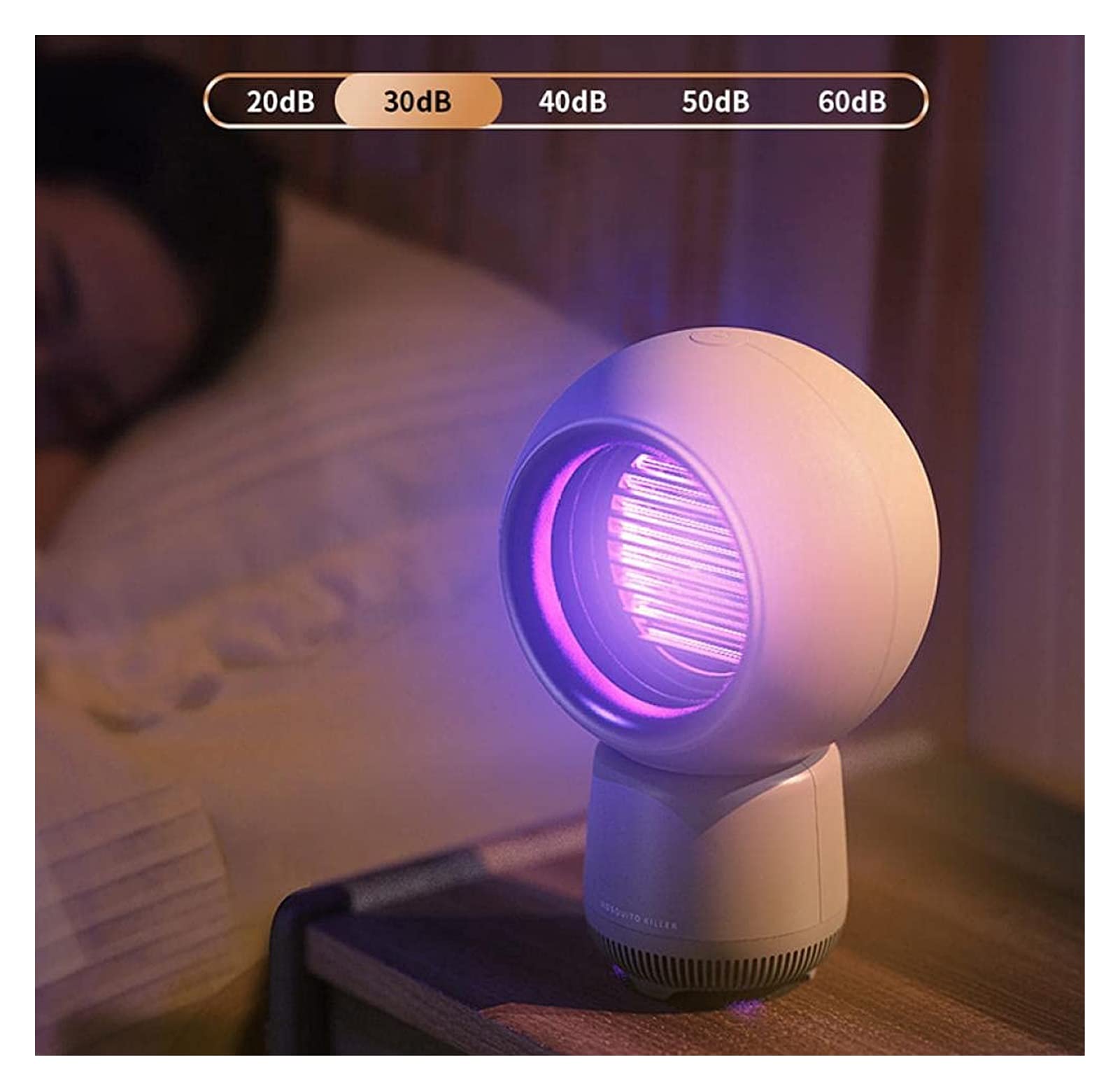 Lampada elettrica antizanzare ricaricabile Camera da letto di casa Cattura zanzare all'aperto Repellente per zanzare Tipo di scossa elettrica Sicurezza Trappola per zanzare per grandi aree Repellente