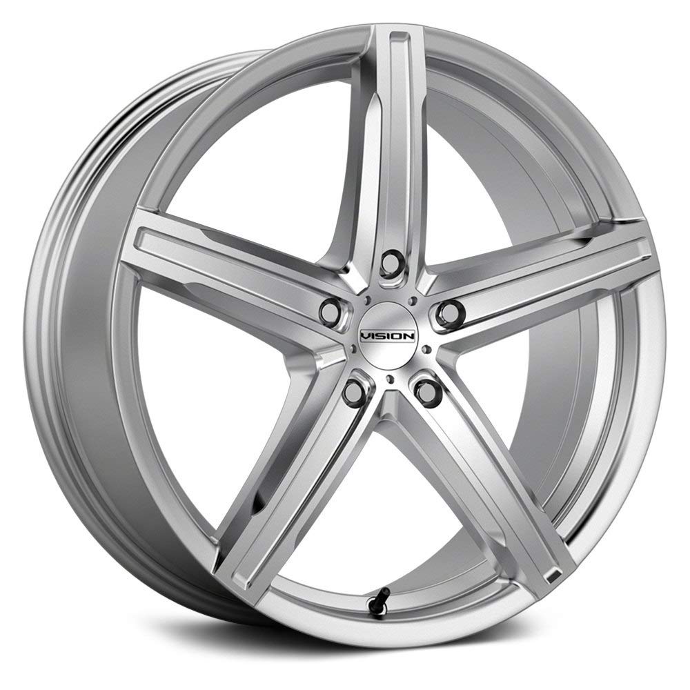 2017　パルマッツ　ヴィンヤード Amazon.com: Vision 469 Boost 17x7 5x108 +38mm Silver Wheel Rim 17