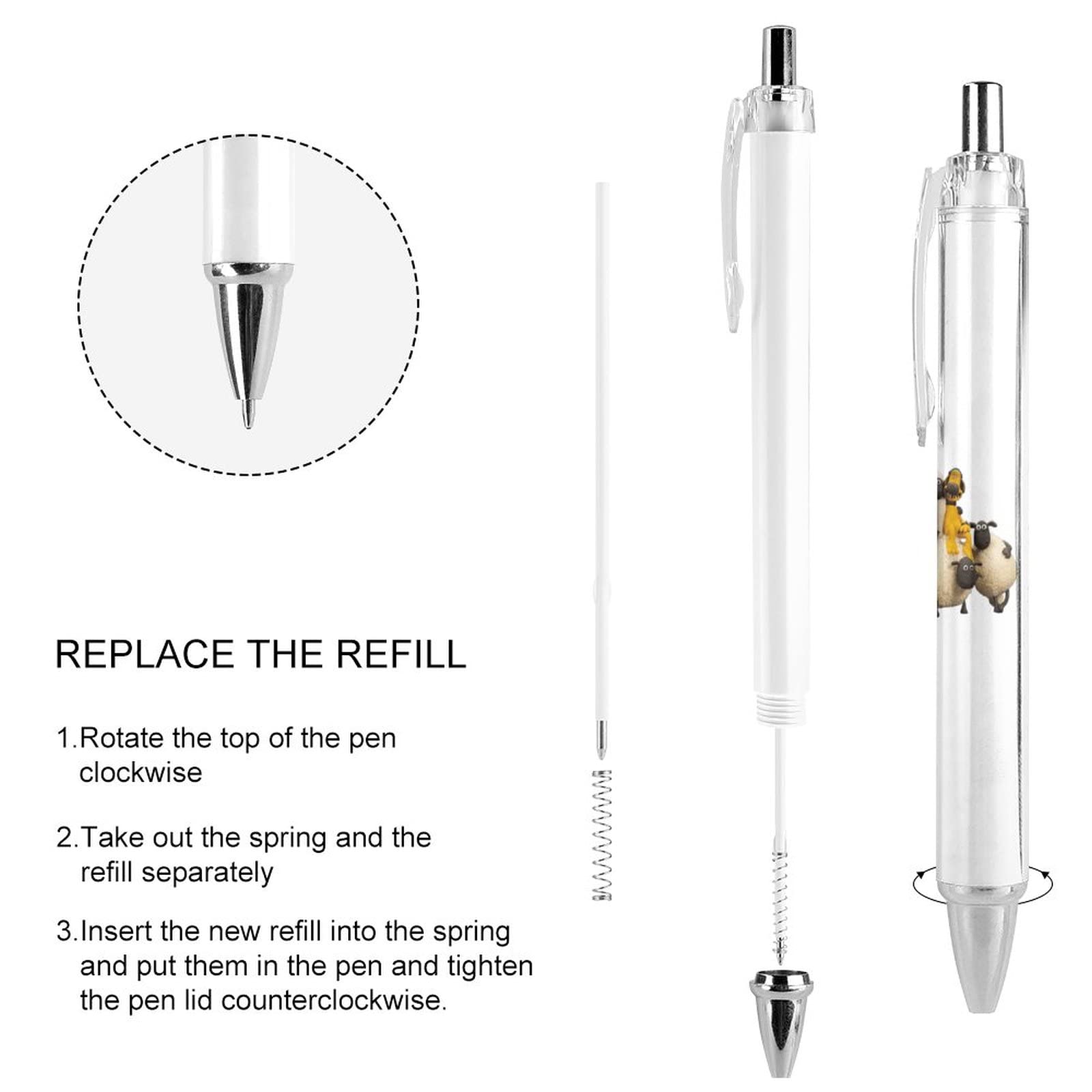 Amazon.co.jp: ひつじのショーン ボールペン ジェルボールペン サラサ