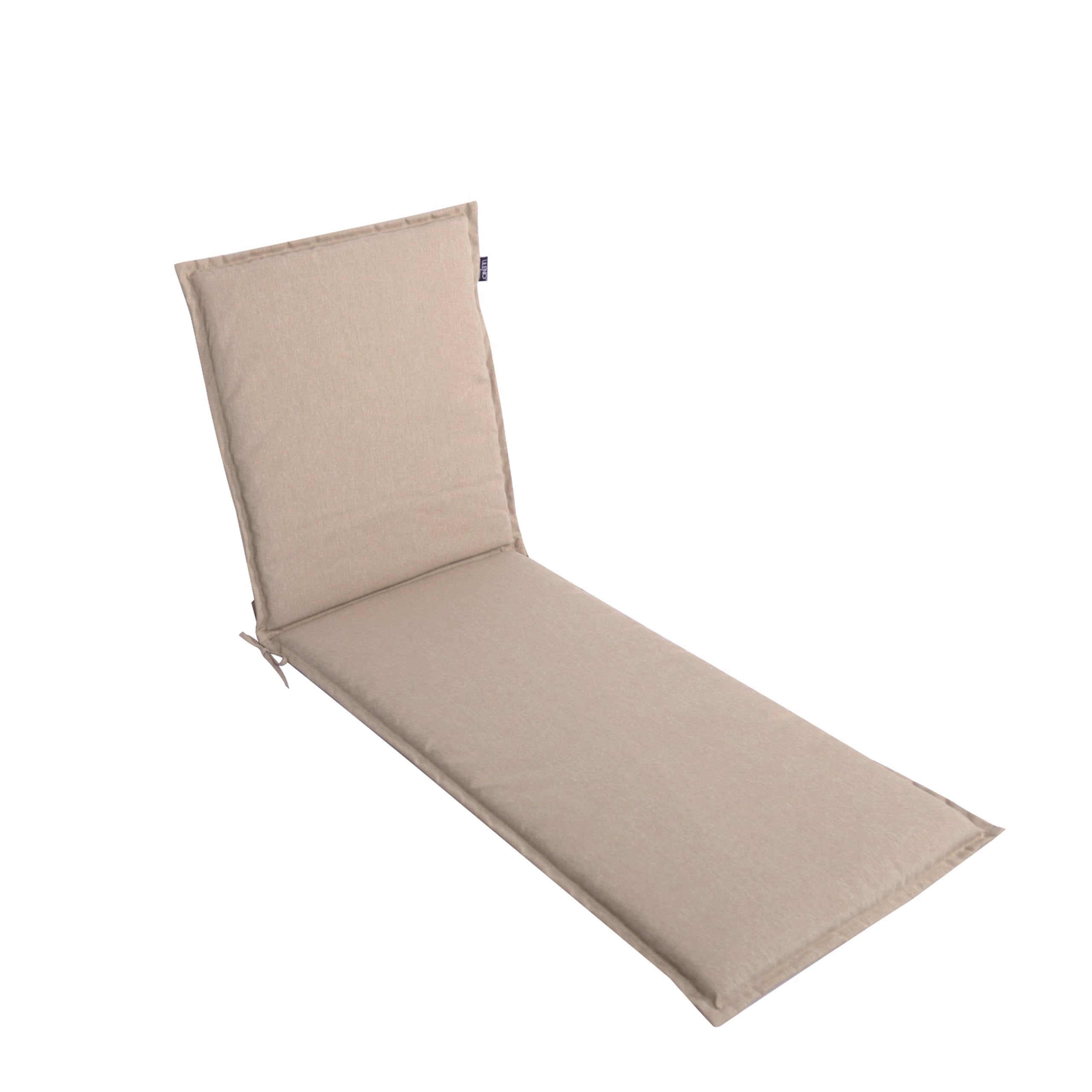 LILENO HOME Sonnenliege Auflage - Gartenliegen Auflage perfekt für Strandliege - Polster für Gartenliege Malt RL