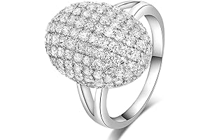 Twilight Bella Swan Full Drill Sparkling Crystal Band Ring for Women