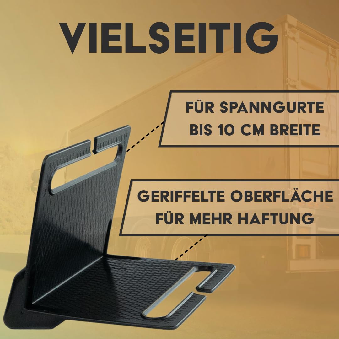 Lot de 6 sangles de protection des bords pour sangles de 2,5 à 10 cm de large, protection des bords, sangle d'arrimage, angle de sécurité de charge, protège-bords professionnel, protection des bords,