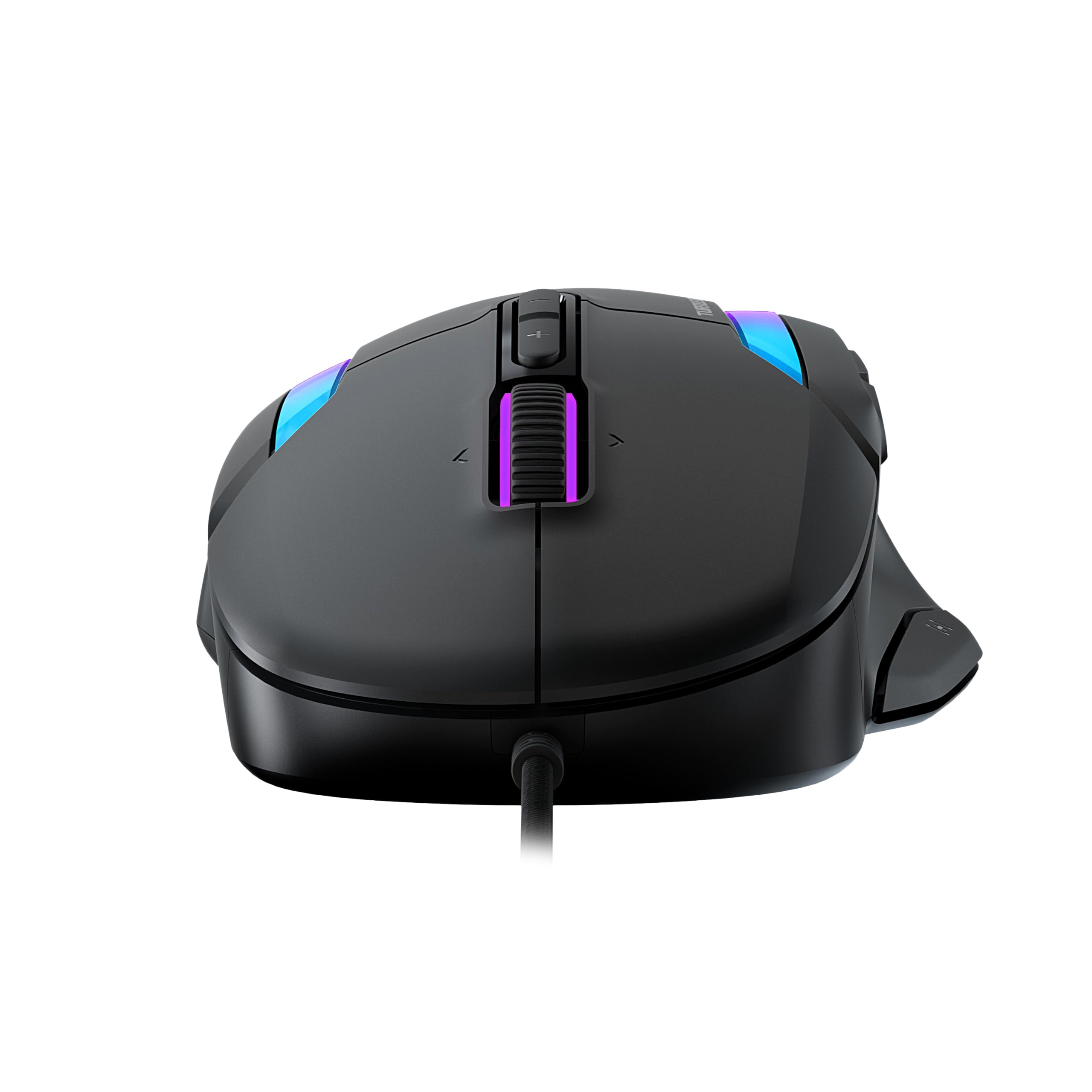 Turtle Beach Kone II - Souris Gaming RGB Ergonomique Filaire, Capteur Optique 26000 DPI, Interrupteurs Optiques 100 M de Clics, 23 Entrées Personnalisables, Molette 4D, Patins en PTFE Pur - Noir