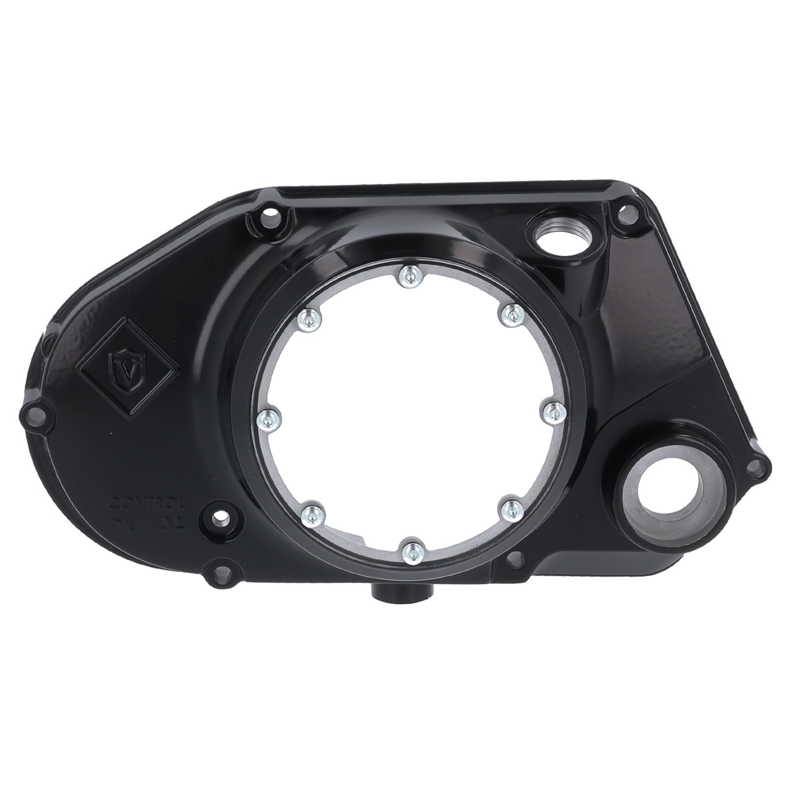 VM Kupplungsdeckel SCHWARZ mit Sichtfenster für S51, SR50, KR51/2 flach