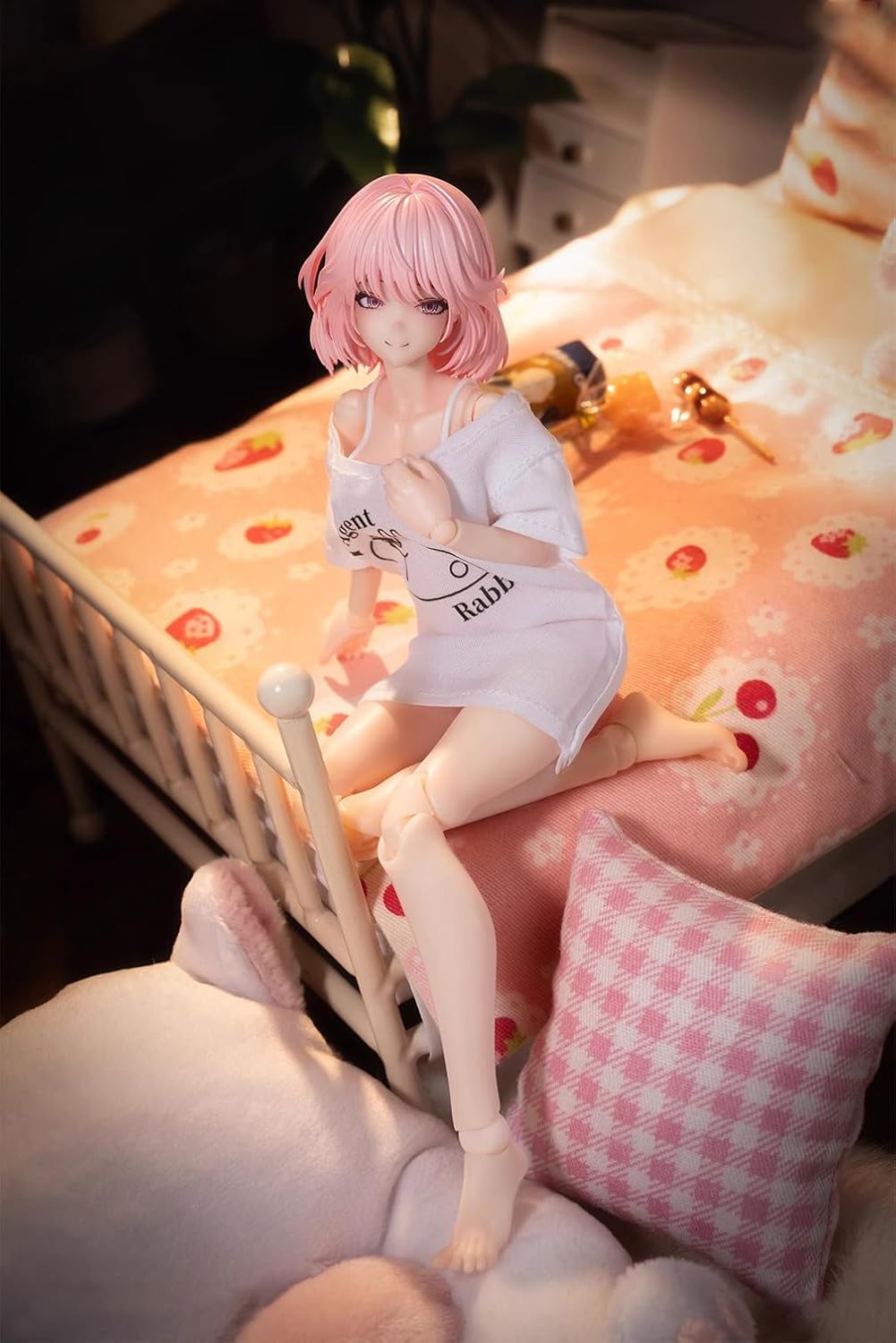 Pipigirl Snail Shell 1/12 Scale Plastic Model Action Figures Kits, Aileen Loungewear Anime Collectible Action Figures