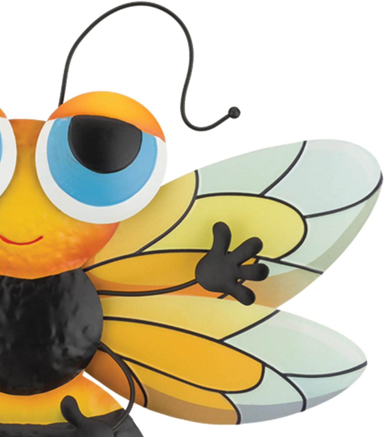 Regal Art & Gift Metal Bee Outdoor Garden Stake - Decorative Handcrafted Décor for Garden, Lawn, Patio, Backyard