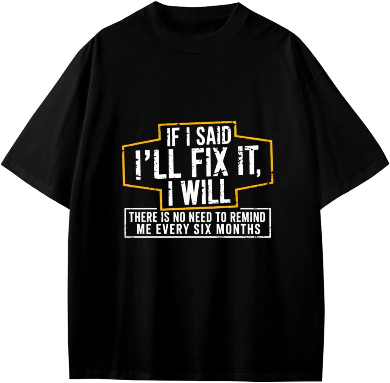 Handyman Gift Funny I Will Fix It Anime Gift Girls Boys Teens T-Shirt