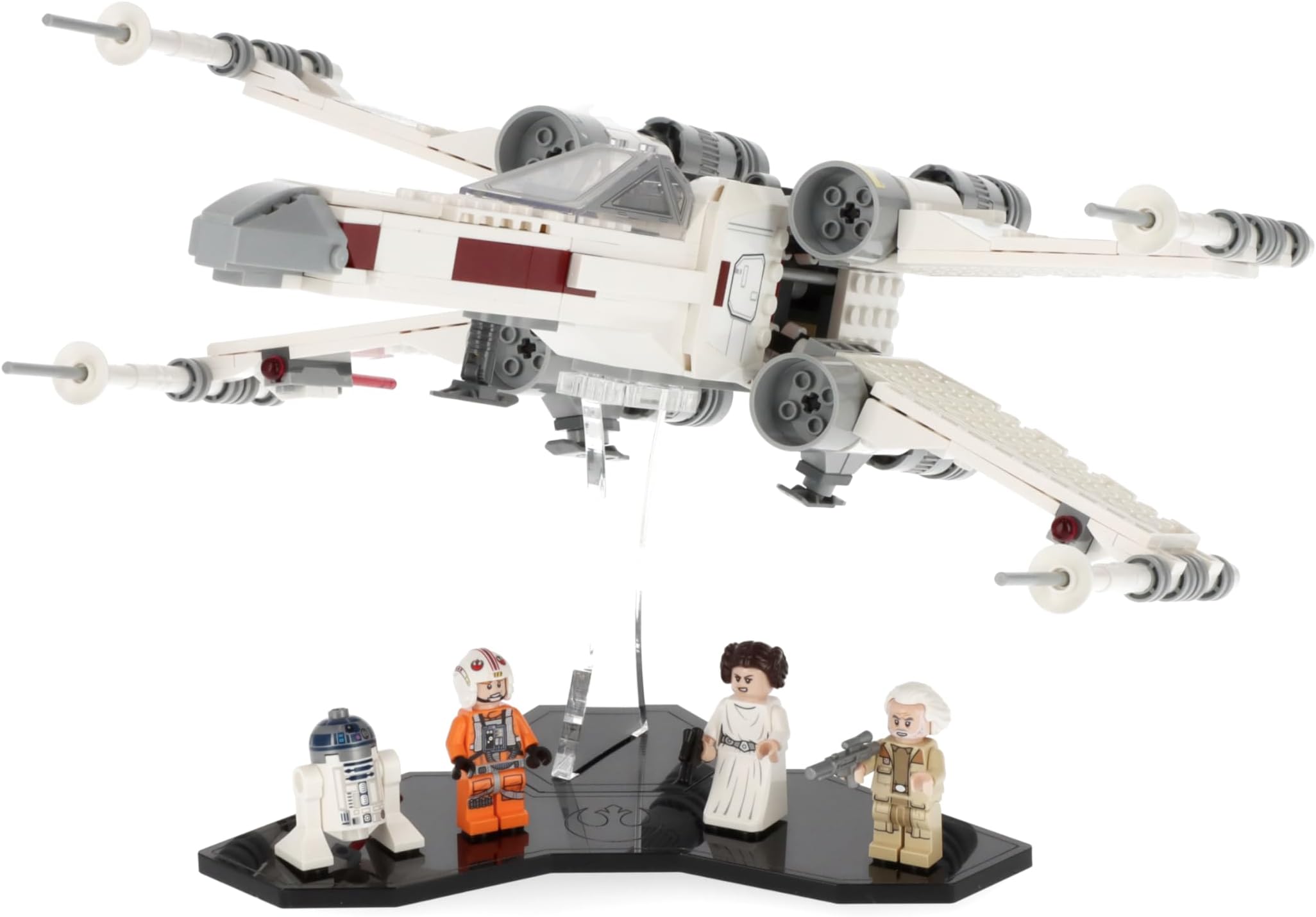 Display Stand for LEGO Star Wars Luke Skywalker’s X-Wing Fighter 75301