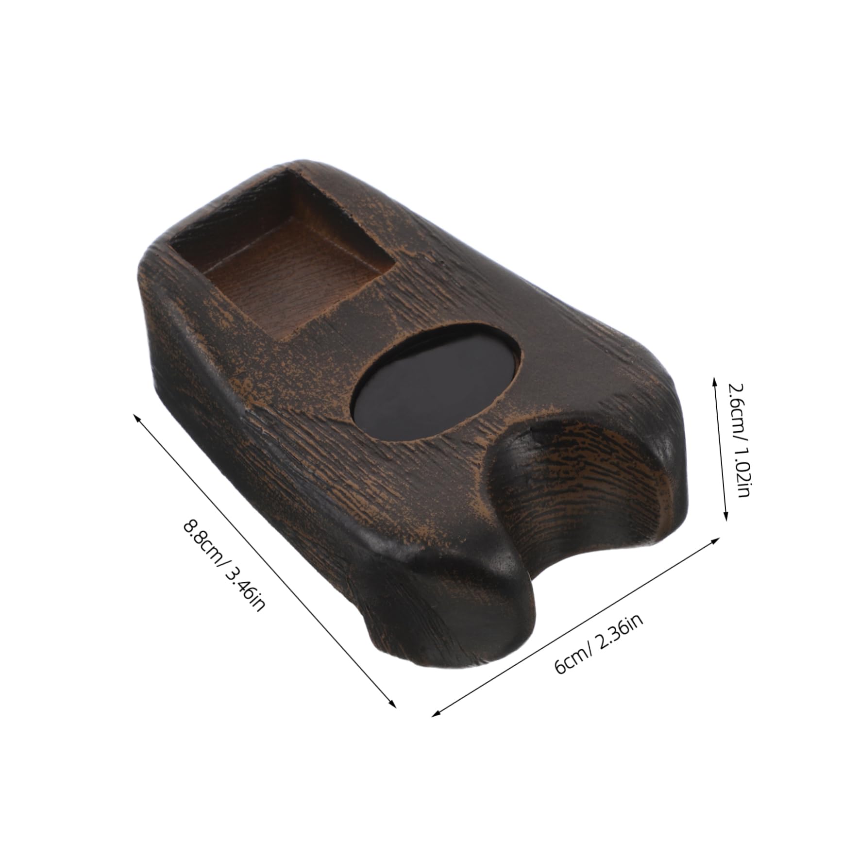 Toddmomy Cues Hoder: Single Hole Cues Rest Pool Stick Holder Portable Weighted Billiard Stick Rack With Chalk Holder For Pool Table