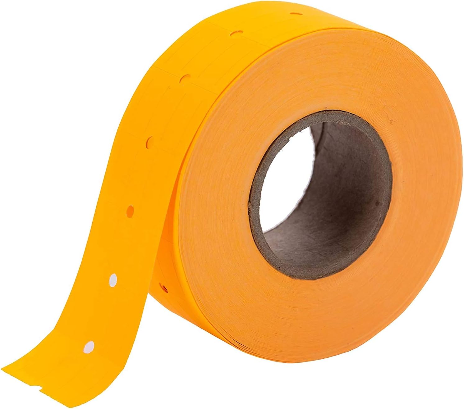 Perco 1 Line Fluorescent Orange Labels - 1 Sleeve, 8,000 Blank Pricing Labels for Perco 1 Line Price and Date Guns : Office Products