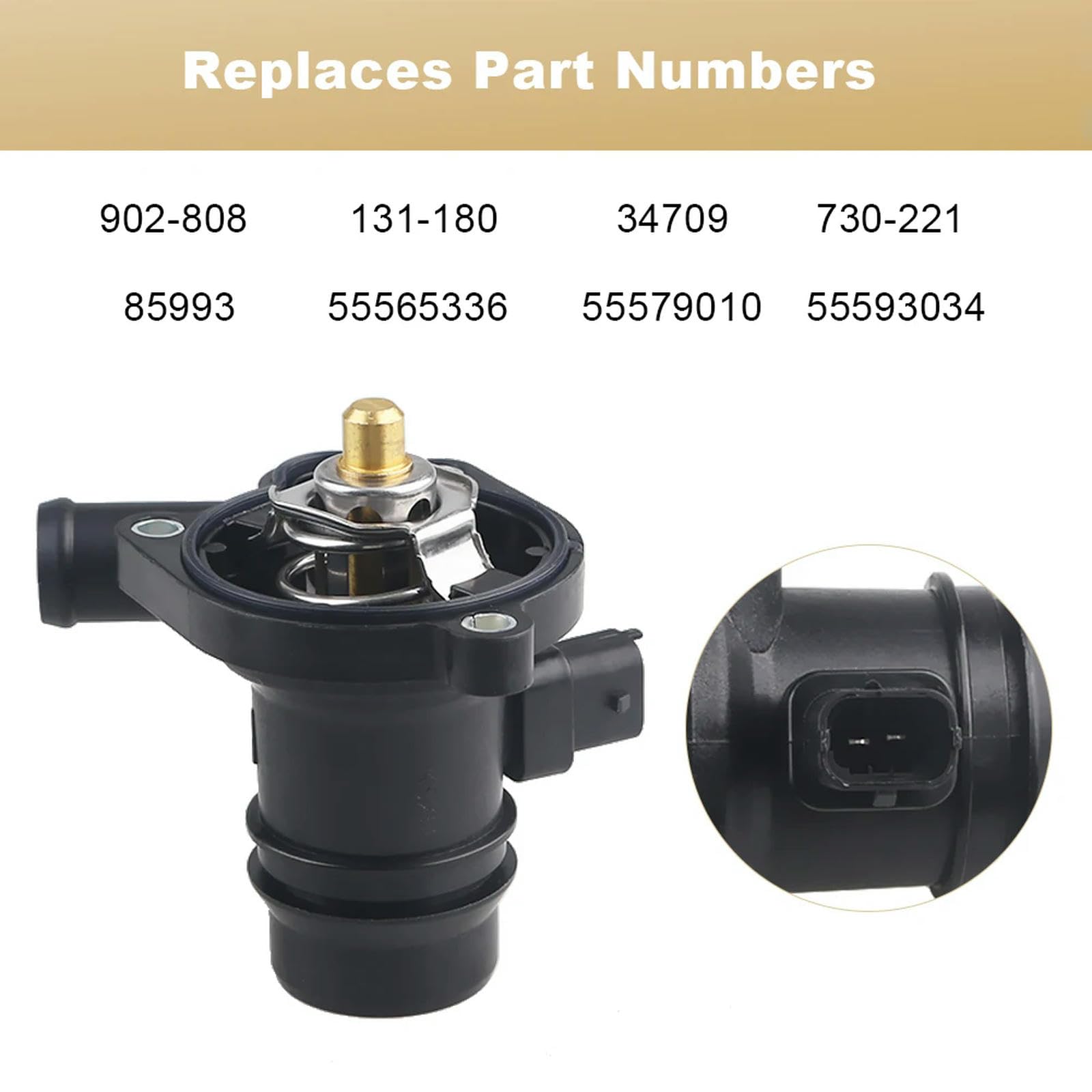 Zestaw obudowy termostatu chłodzącego silnika dla Chevy Cruze Limited 1.4L 2011-2016 OEM 55565336 55579010 902808