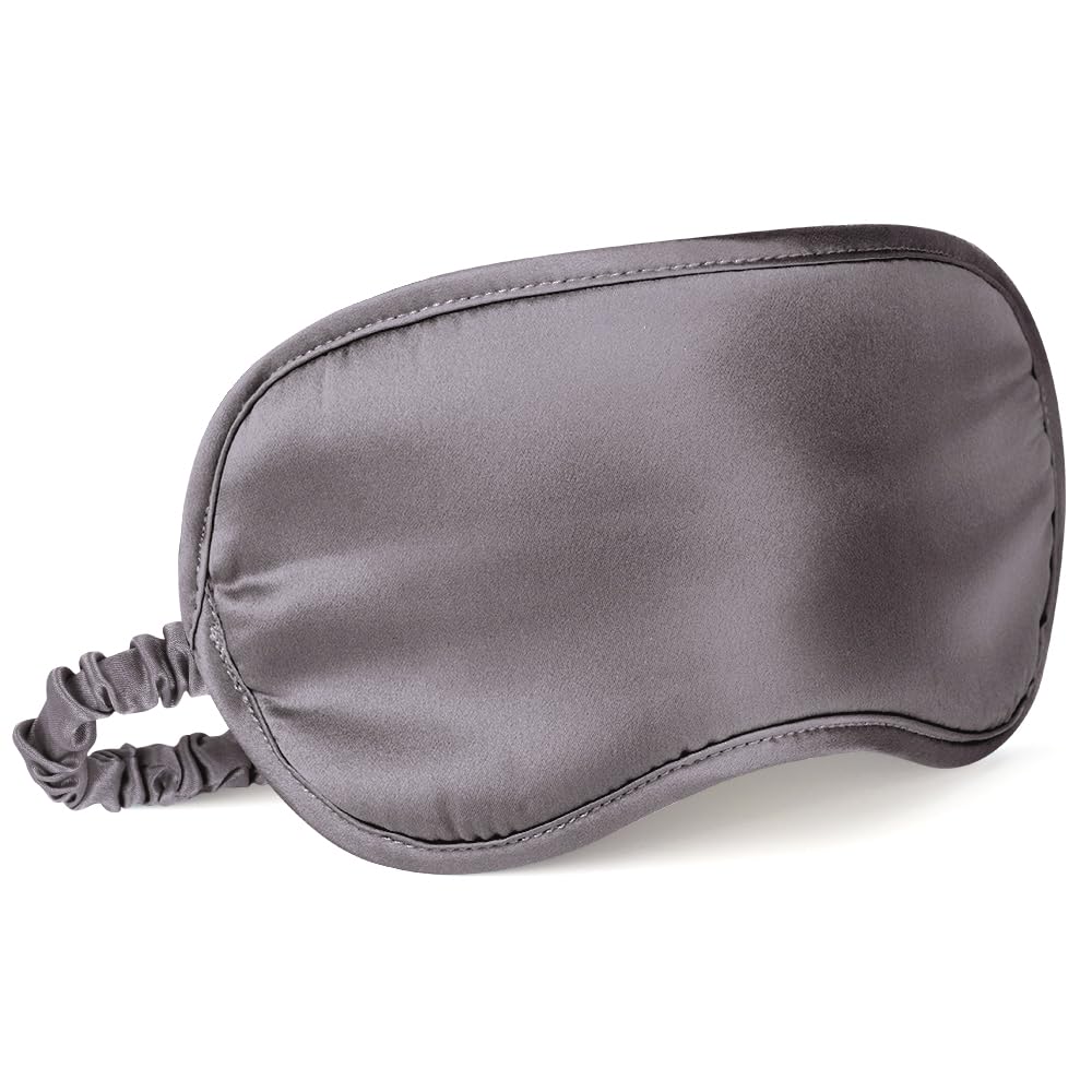 LULUSILK 100% Mulberry Silk Sleep Eye Mask for Sleeping Women and Men, Pink — Amazon image 10