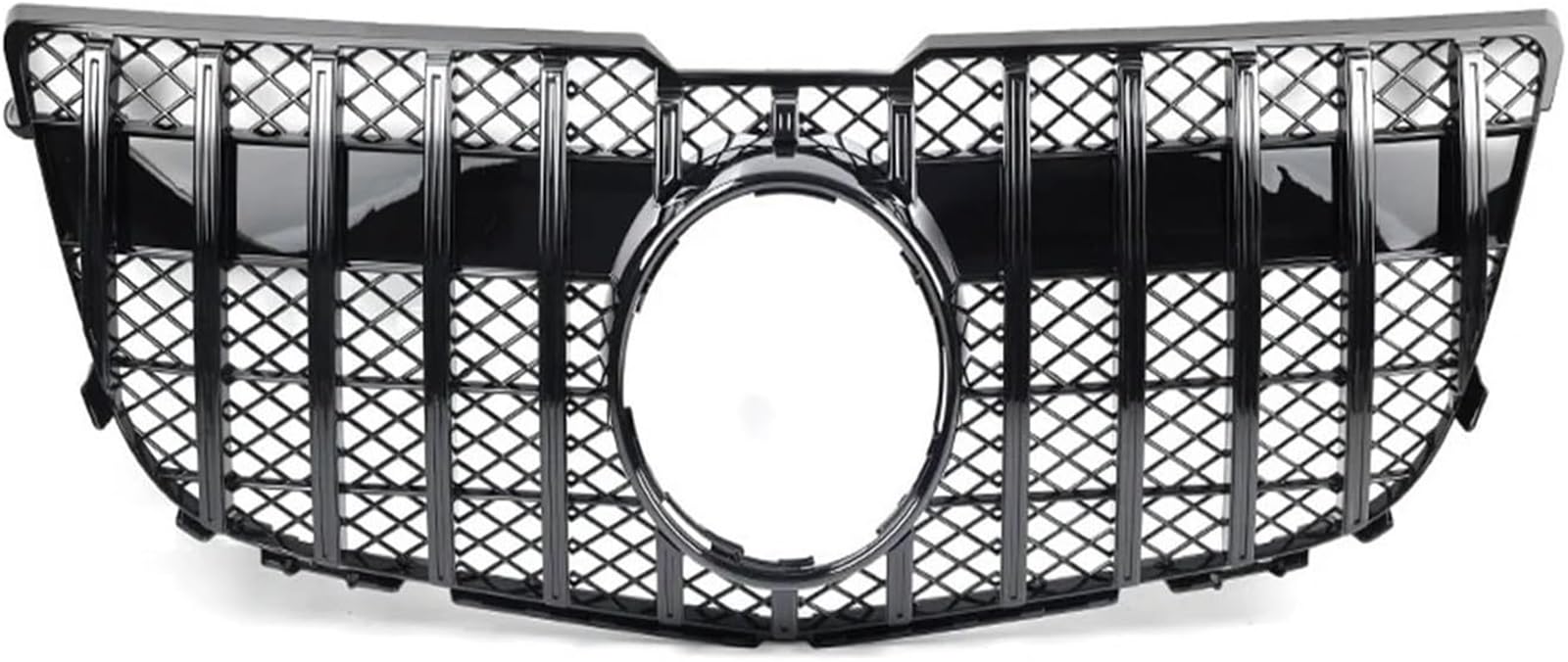 Grille antibrouillard double pont pour Benz GLK X204 Facelift 2013-2015 noir - 5