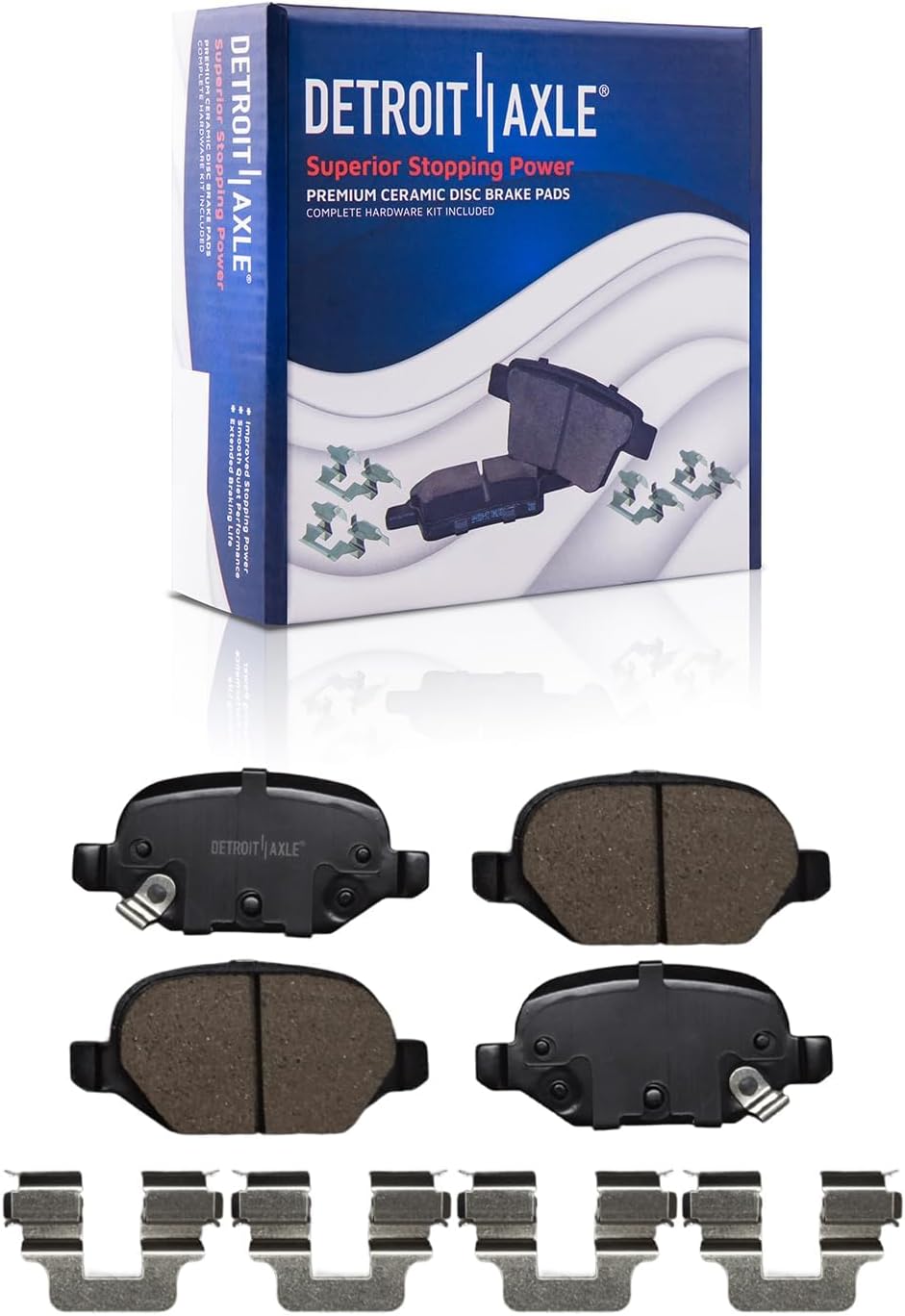 Rear Ceramic Brake Pad - P-1569 x2